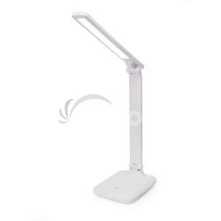Platinet stoln LED lampa Remus 5W stmievaten, dotykov ovldanie, USB port, biela PLADLL194BL