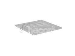 POLICA PRE 19" SKRINE 600MM �ED� LANBERG (1U/480X475MM NOSNOS� DO 120KG, 4BODOV� MONT��) AK-1017-S