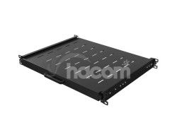 POSUVN� POLICA PRE 19" RACKOV� SKRINE 350MM �IERNA AK-1020-B