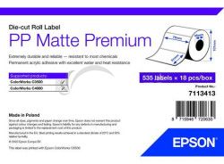 PP Matte Label Premium, 76mm x 51mm, 535 Labels 7113413