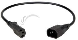 Predl.k�bel IT METER, C13/C14 pre ochr.krytky 0,5m HSMZ33005-