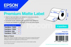 Premium Matte Label 102 x 152mm, 800 lab C33S045724