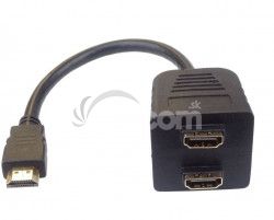 PremiumCord Adapter HDMI rozdvojka M - 2xF kphdma-6