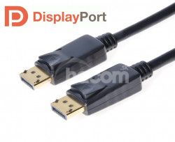 PremiumCord DisplayPort 1.2 prpojn kbel M / M, pozlten konektory, 2m kport4-02