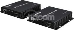 PremiumCord HDMI KVM extender cez CAT6/6a, 150m khext150-4