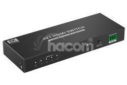 PremiumCord HDMI switch 4:1, 8k khswit41h