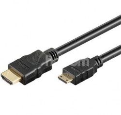 PremiumCord Kbel HDMI A - HDMI mini C, 1m kphdmac1