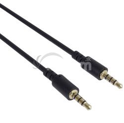 PremiumCord kbel jack 3,5mm 4 pin 1m kjack4mm1