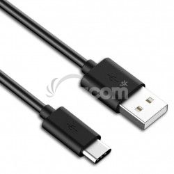 PremiumCord Kbel USB 3.1 C / M - USB 2.0 A / M, rchle nabjanie prdom 3A, 50cm ku31cf05bk