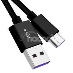 PremiumCord Kbel USB 3.1 C / M - USB 2.0 A / M, Super fast charging 5A, ierny, 2m ku31cp2bk