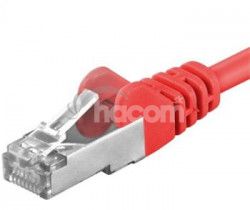 PremiumCord Patch kbel cat6 S-FTP, RJ45-RJ45, AWG 26/7 0,25m erven sp6asftp002R