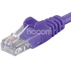 PremiumCord Kbel Patch UTP RJ45-RJ45 CAT6 0.5m fialov sp6utp005V