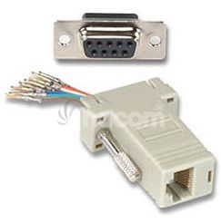 PremiumCord Redukcia 9F-RJ45 zsuvka rrj9f