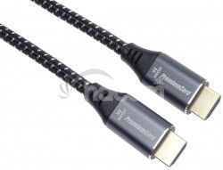 PremiumCord ULTRA HDMI 2.1 High Speed + Ethernet kbel 8K @ 60Hz, pozlten 1m kphdm21s1