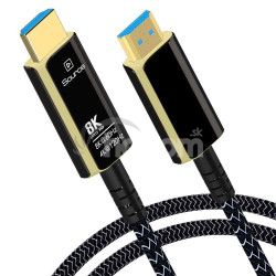 PremiumCord Ultra High Speed HDMI 2.1 optick fiber kbel 8K @ 60Hz, pozlten 30m kphdm21t30