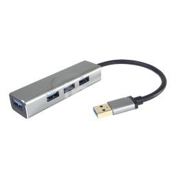 PremiumCord USB 3.0 Superspeed HUB 4-portov ku3hub4e