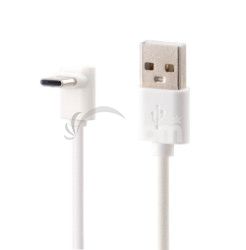 PremiumCord USB C-USB A, zahnut�, biely, 3m ku31cze3w