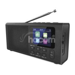 Prenosn� r�dio s Bluetooth P-600B, DAB / DAB+ / FM, �ierne E0090