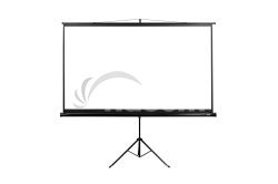 Projekn pltno AVELI statv, 204x115cm (16:9) 92", ern tubus XRT-00086B
