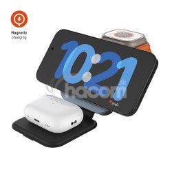 QI stojan�ek 3v1 FIXED MagFlex Alu FIXMFLE-AL-GR