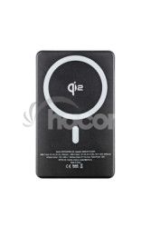 Qi2 Dual PowerBank 5000mAh s USB-C - Space Gray ERPWQ2PB5K-SG