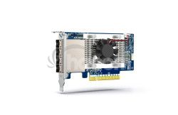 QNAP 4-port miniSAS HD hos bus adaptr, Broadcom Aero SAS3816, PCIe 4.0 x 8 pre TL SAS JBOD series QXP-1630S-3816