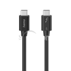 QNAP QNAP CAB-TBT5-1M Thunderbolt 5 Passive Cable 80Gbps 1m USB Type-C CAB-TBT5-1M