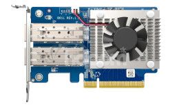 QNAP QXG-10G2SF-NXE - 2x 10GbE SFP+, low-profile, PCIe Gen3 x8 QXG-10G2SF-NXE