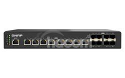 QNAP riaden priemyseln switch QSW-IM3216-8S8T: 16x 10G porty (8x 10Gb SFP+ a 8x 10Gb RJ-45) QSW-IM3216-8S8T