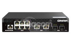 QNAP riaden PoE++ switch QSW-M2106PR-2S2T (6x 2,5GbE RJ45, 2x 10GbE RJ45, 2x 10GbE SFP+, mal rka) QSW-M2106PR-2S2T