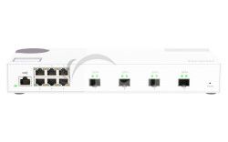 QNAP riaden switch QSW-M2106-4S (6x 2,5GbE RJ45 a 4x 10GbE SFP+) QSW-M2106-4S