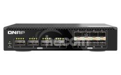 QNAP riaden switch QSW-M7308R-4X (4x 100GbE porty + 8x 25GbE porty, polovin rka) QSW-M7308R-4X