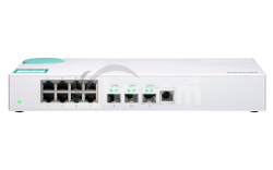 QNAP switch QSW-308-1C (8x Gigabit port + 3x 10G SFP+ port + 1x 10G RJ-45 kombo port) QSW-308-1C