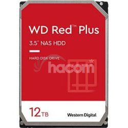 QNAP WD, HDD, Red Plus, SATA III, 3.5-inch, 12TB, WD120EFGX 7211312T-7050200-000-RS