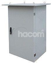 Rack termoizolovan LC-07 24U 700x600 RAL7035 ventilcia v oboch boniciach LC-07-24U-76-25002-02-G