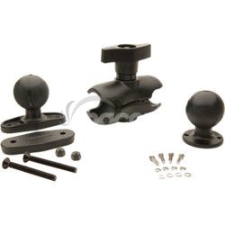 RAM MOUNT KIT, FLAT CLAMP BASE, SHORT ARM, 5 inches (128mm), BALL FOR VEHCLE DOCK REAR VM1004BRKTKIT