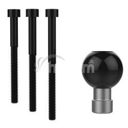 RAM z�klad�a so stredov�m otvorom pre skrutky M8, gu�ov�m klobom 1" a skrutky RAM-B-367U