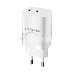 Rchlonabjaka do siete Forever TC-05-35CC GaN PD 2x USB-C 35W biela GSM171398