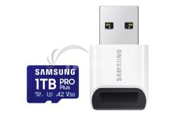 Samsung PRO Plus/micro SDXC/1TB/UHS-I U3 / Class 10/+ Adaptr/Modr MB-MD1T0SA/EU