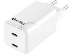 Sandberg AC Charger Dual USB-C PD65W EU 441-56