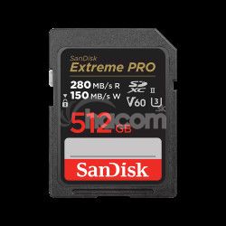 SanDisk Extreme PRO 512GB 280MB/s V60 UHS-II SDSDXEP-512G-GN4IN