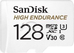 SanDisk High Endurance microSDXC 128GB + adapt�r SDSQQNR-128G-GN6IA