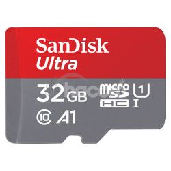 SanDisk Ultra microSDHC 32GB 120MB/s + adaptr SDSQUA4-032G-GN6MA