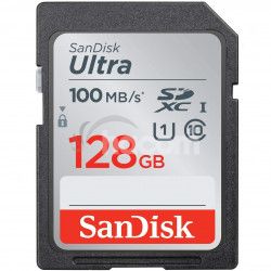 SanDisk Ultra SDXC 128GB 100MB / s Class10 UHS-I