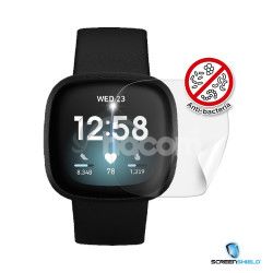 Screenshield Anti-Bacteria Fitbit Versa 3 flie na displej FTB-VERSA3AB-D