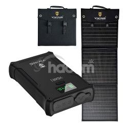 Set powerbanka Viking VIDAR I a sol�rny panel Viking L60 PD VIDARIL60PD