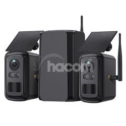 Set sol�rnych kamer Viking HUB S02/8000 mAh/ mobiln� aplik�cie/ outdoor VSWRK02