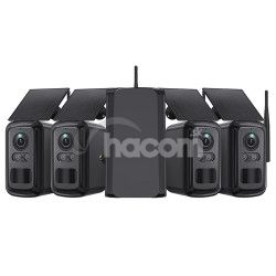 Set sol�rnych kamer Viking HUB S04/8000 mAh/ mobiln� aplik�cie/ outdoor VSWRK04