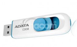 16GB USB ADATA C008 bielo / modr (potla) AC008-16G-RWE