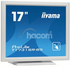 17 "iiyama T1731SR-W5 - TN, SXGA, 5ms, 250cd / m2, 1000: 1,5: 4, VGA, HDMI, DP, USB, repro T1731SR-W5